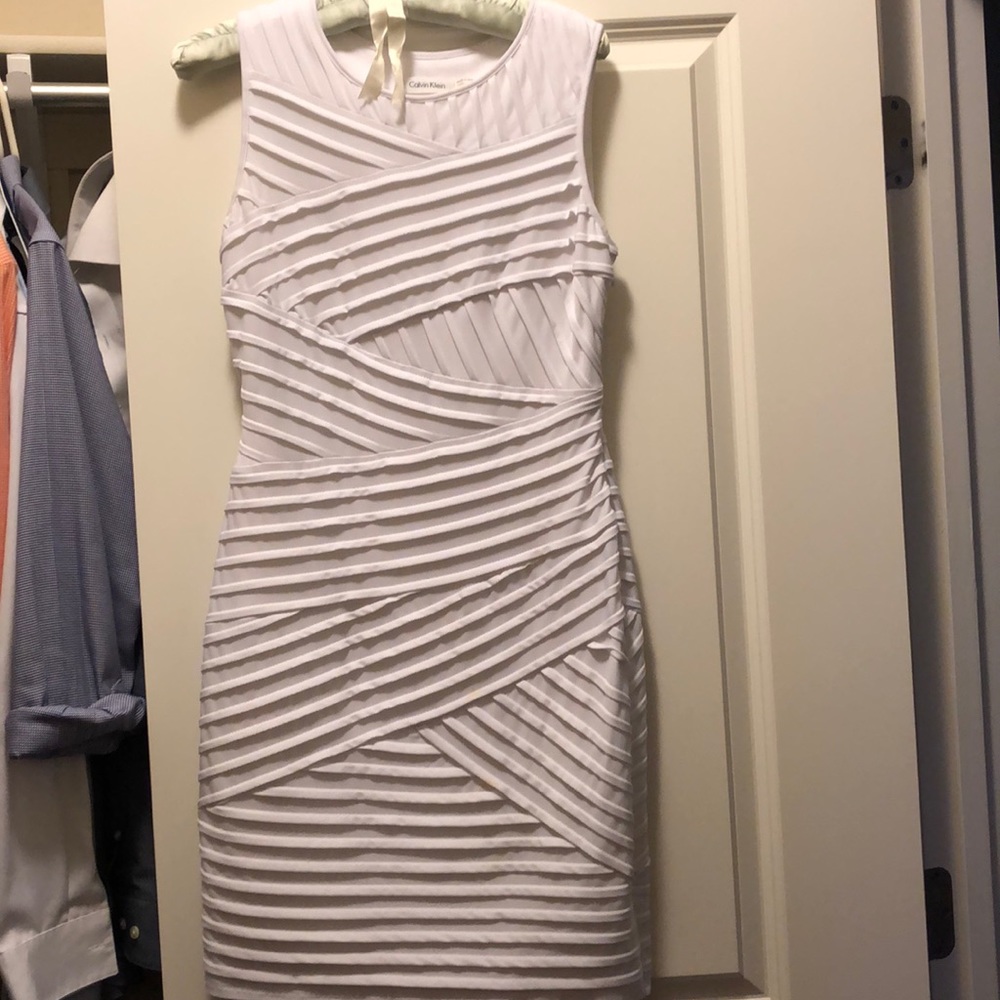 Calvin Klein White Dress